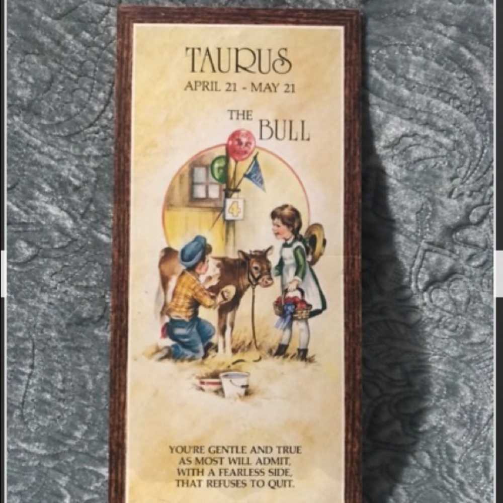 Taurus wall art